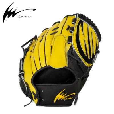 IP 001-Pr25G - IP Select Softball For right-handed throwers Pitcher Glove - Yellow and Black Combination Color