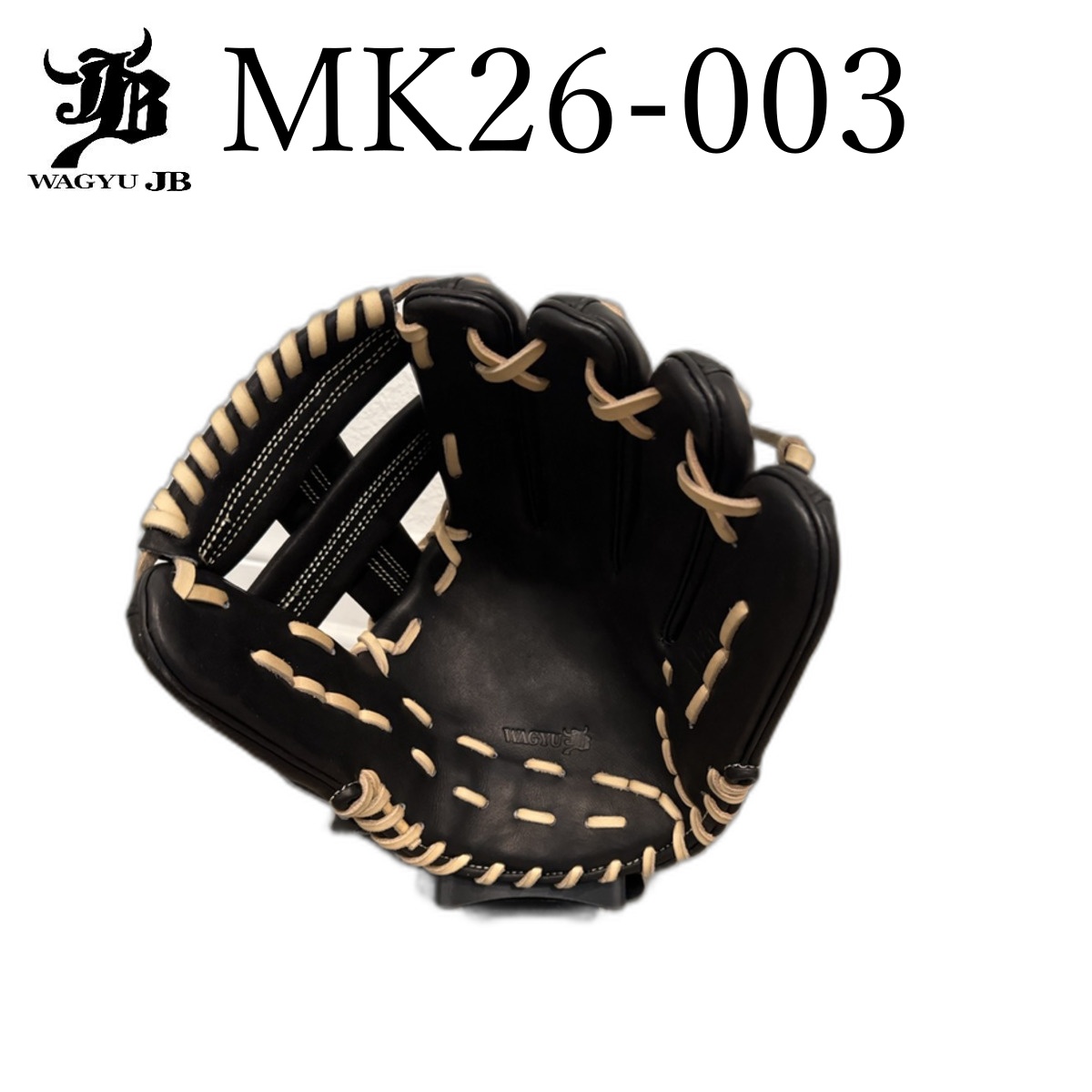 Wagyu JB Baseball Glove 11.75" - BLACK - Image 8